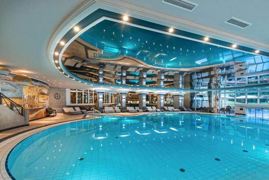 Panorama-Badelandschaft